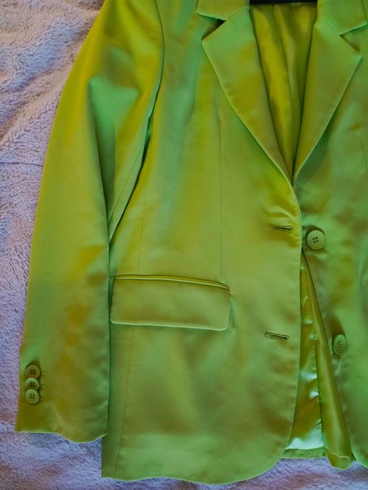 Limonkowa marynarka damska Pull&Bear r.S (jak M)