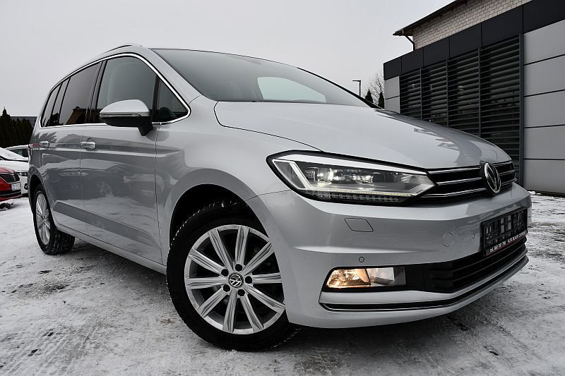 Volkswagen Touran Highline! Kamera! Navi! Alcantara! Chrom! LED! Serwis ASO! Gwarancja!