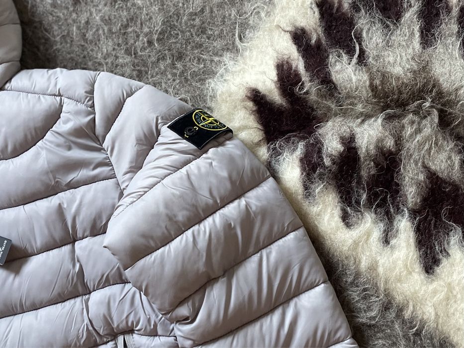 Мікропуховик Stone Island, пуховик стонайленд