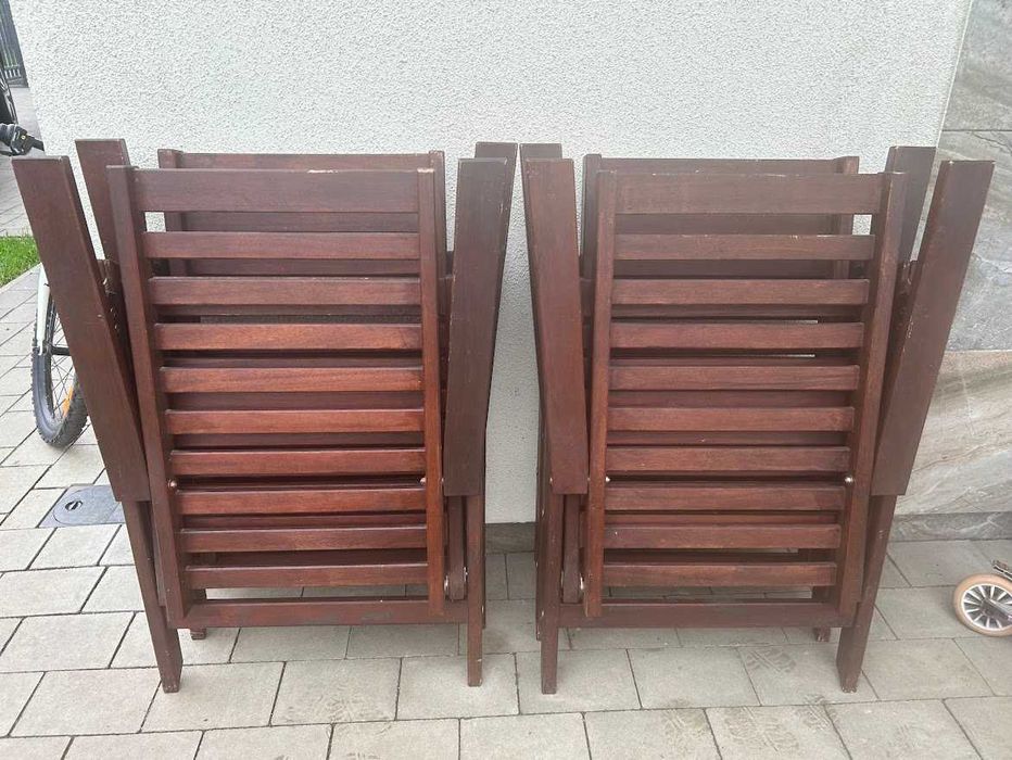Stół i krzesła ogrodowe ikea