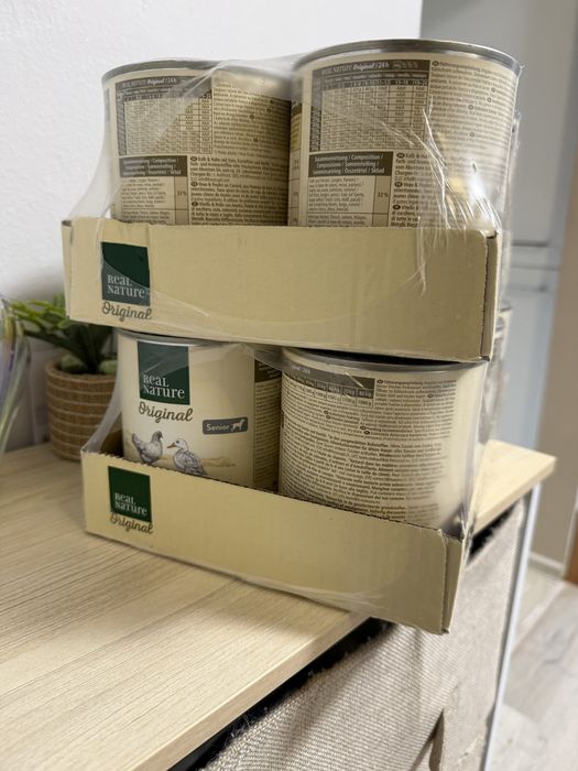 Karma mokra dla psa 12x800g Real Nature + gratis gryzak
