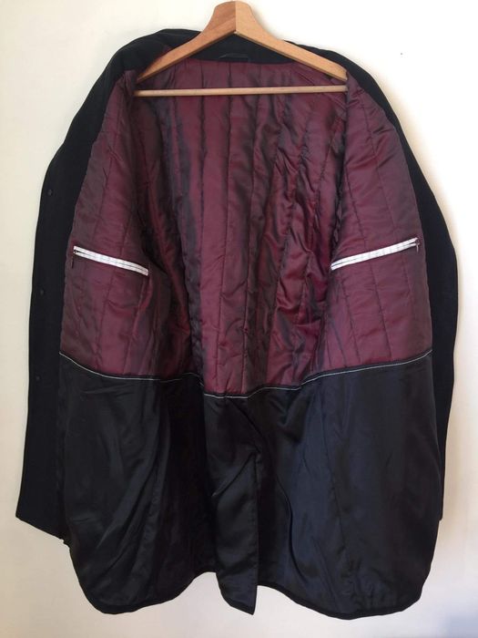 Elegancki męski krótki płaszcz