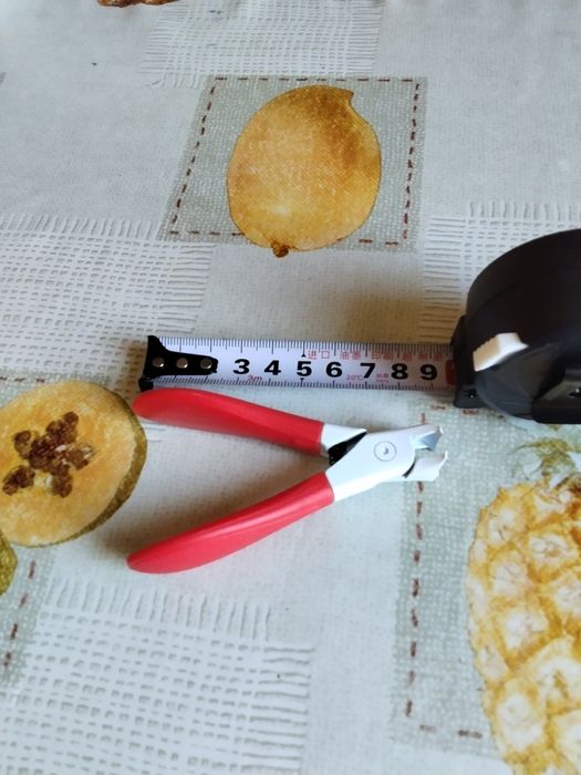 Szczypce czołowe do obcinania paznokci długość 90mm szer. szczęk 13mm