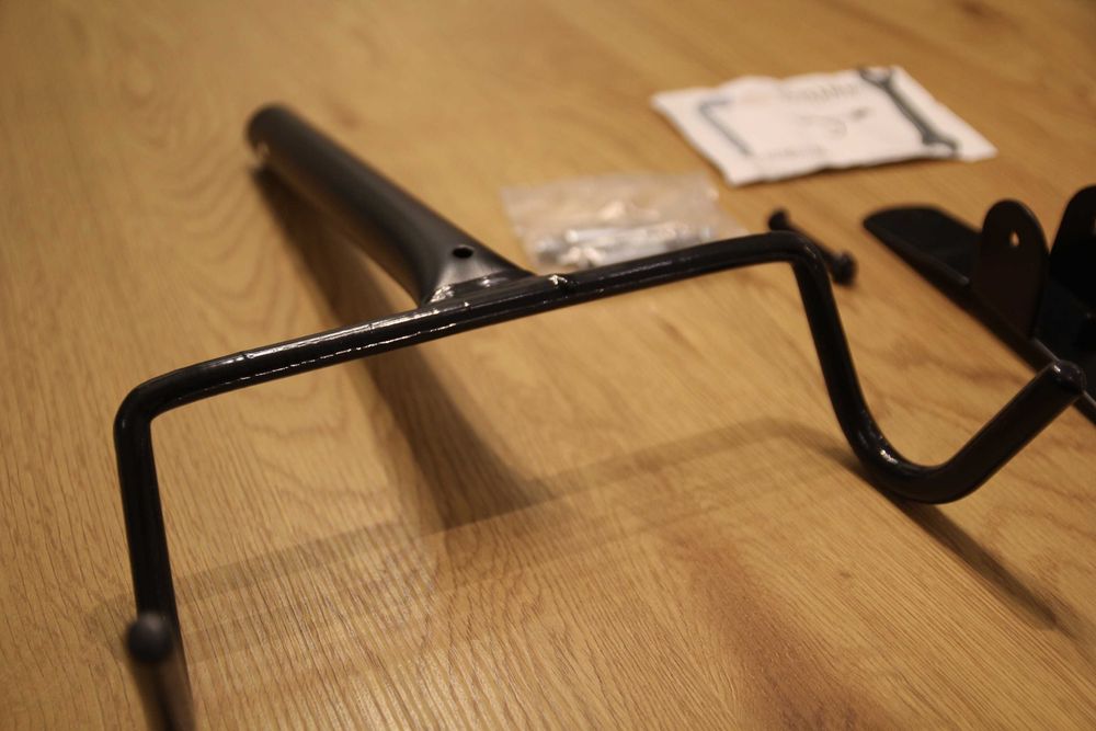 WIESZAK NA ROWER SCHRAMM uchwyt roweroy ścienny haki za ramę na ścianę