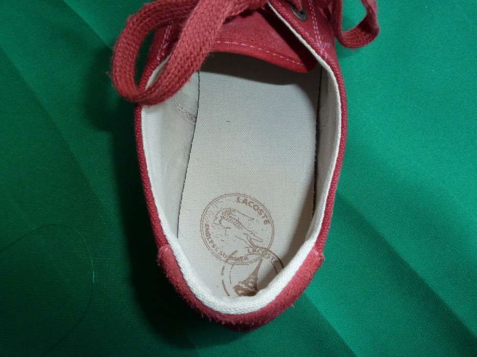 Sapatilhas vermelhas Lacoste (39.5)