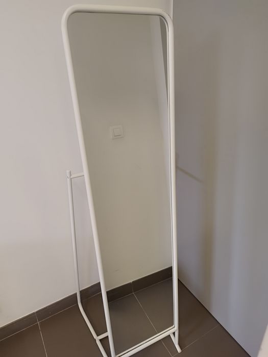 Espelho de pé 1,50m altura, usado