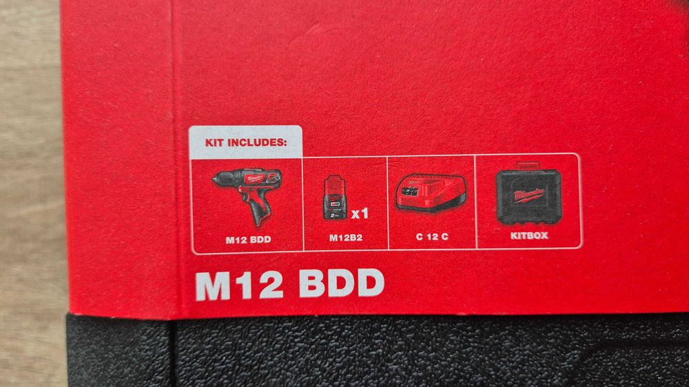 Wkrętarka Milwaukee M12 BDD