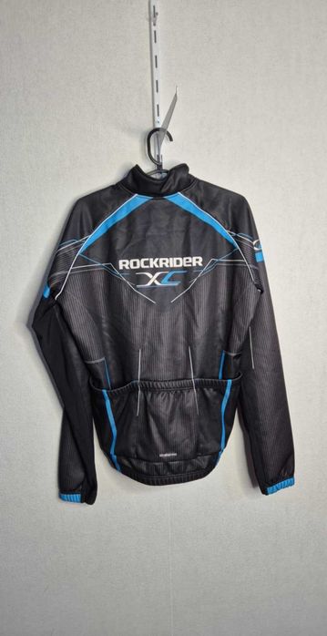 Rockrider XC – bluza kolarska Decathlon L czarno-niebieska