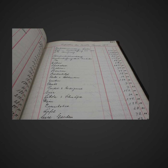 Księga handlowa zapisy magazynowe i finansowe 1897/1952  j5/101271