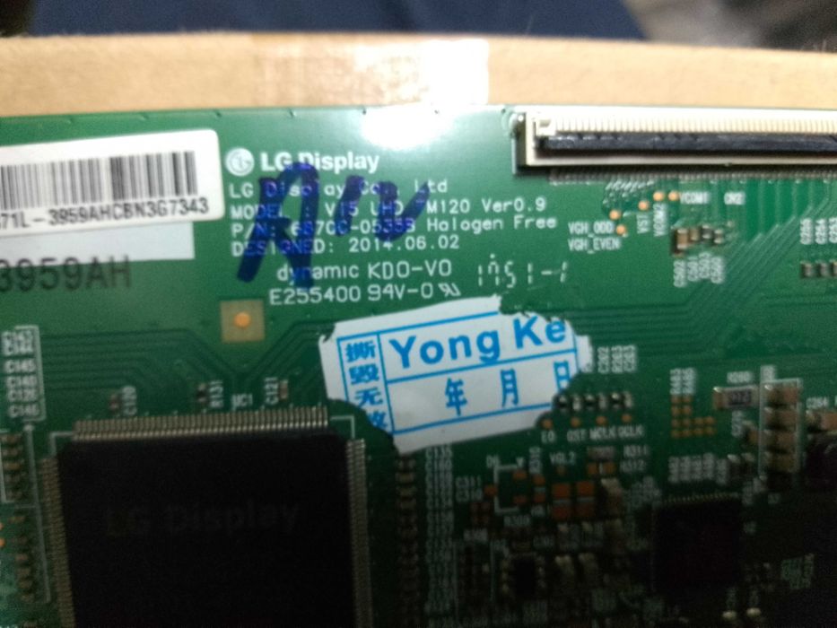 Placa T-con LG V15 UHD