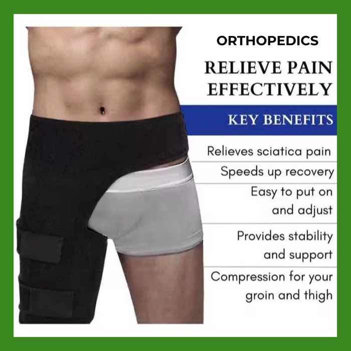 БАНДАЖ фіксатор стегна для відновлення м'язів ортез кульшового суглоба