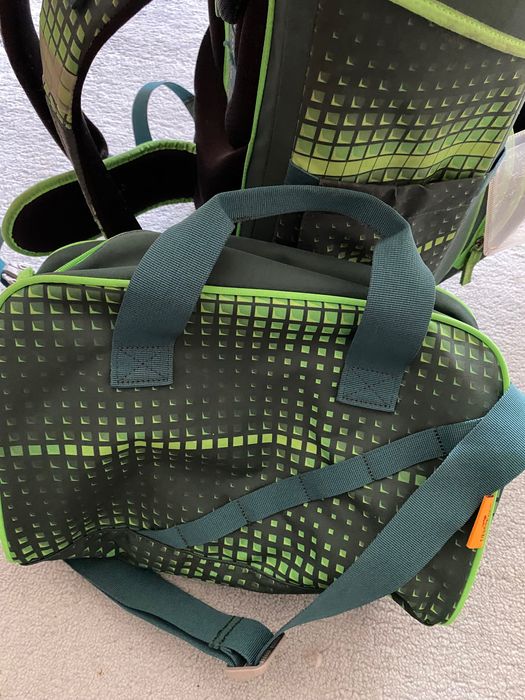 Mochila escolar alemã de rapaz: Der Die Das