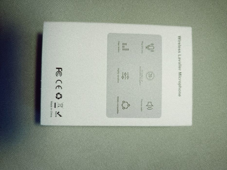 Бездротовий петличний мікрофон (Wireless Lavalier Microphone)