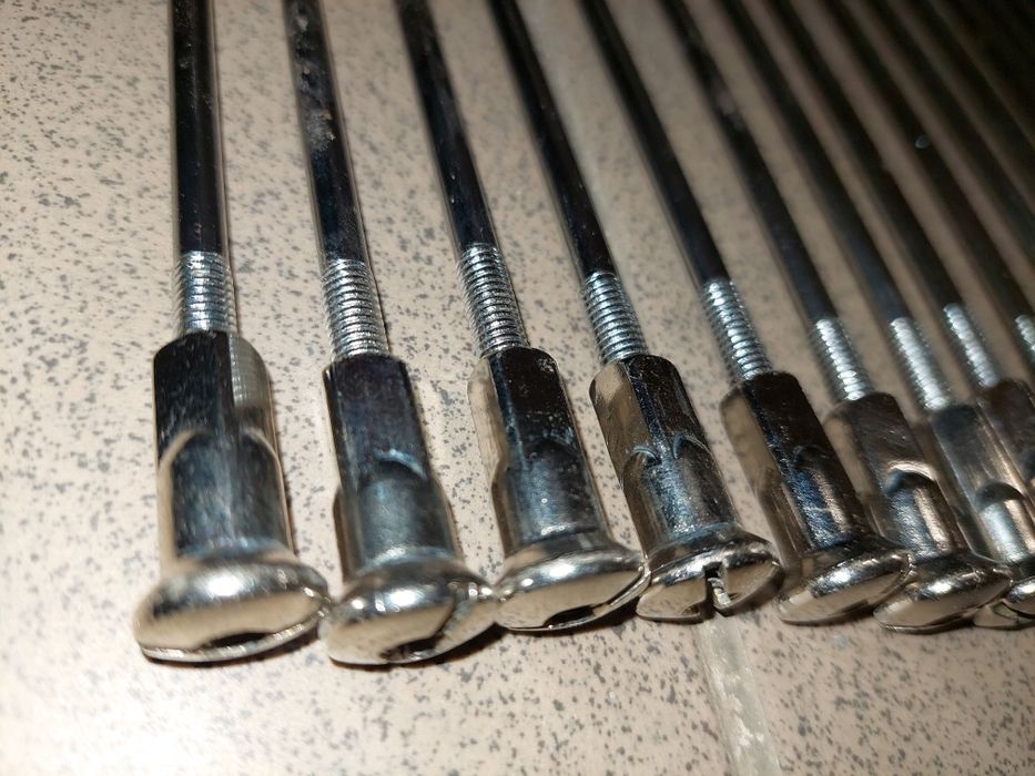 Nowe polskie szprychy 80szt kola junak m7 m10 chrom pl