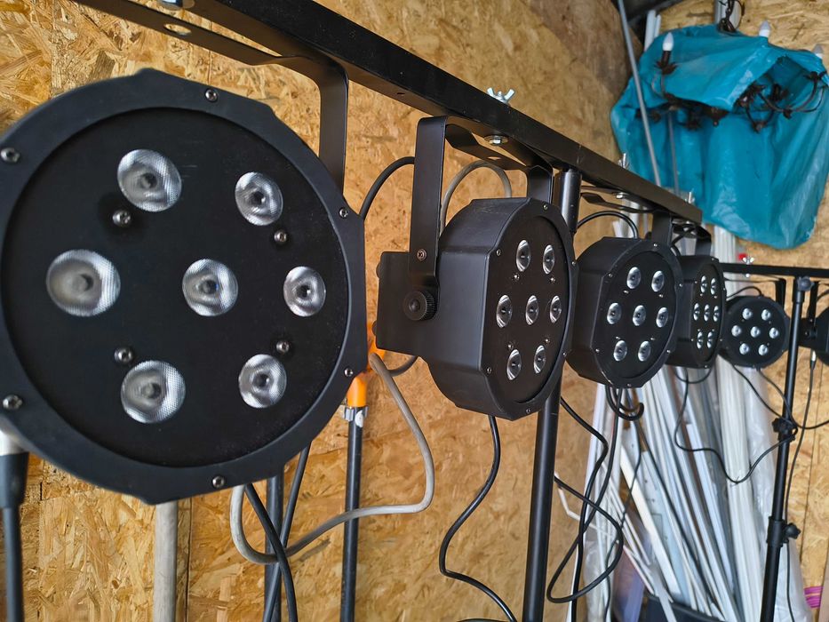 Factal Lights Par Led 7 x 10 W oświetlenie sceniczne