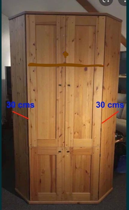 Armário de canto IKEA