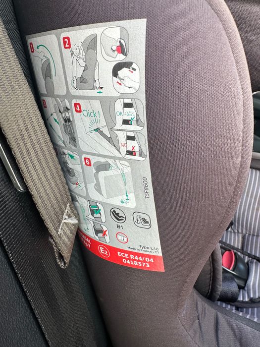 Cadeira Auto Nania
