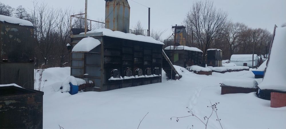 Піч  виробництва деревного вугіля ,непреривного действія , босса 5