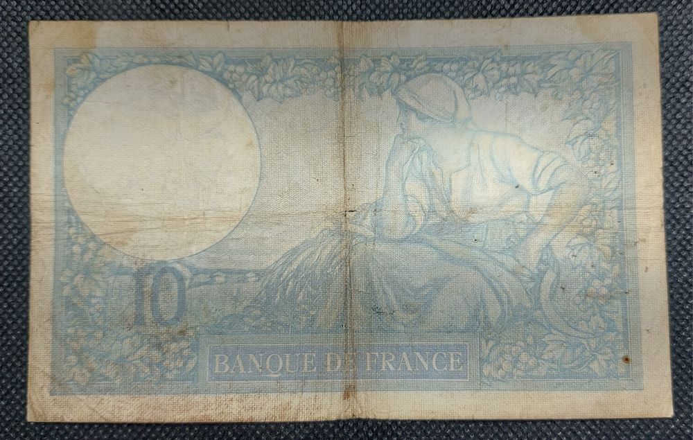 Nota de 10 francos 1939