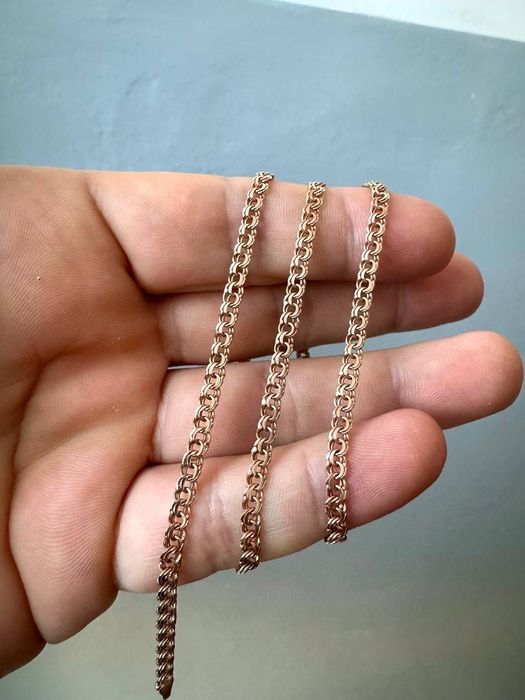 Золота цепочка  Бісмарк з хрестиком  ннобмін на 17 pro або pro max