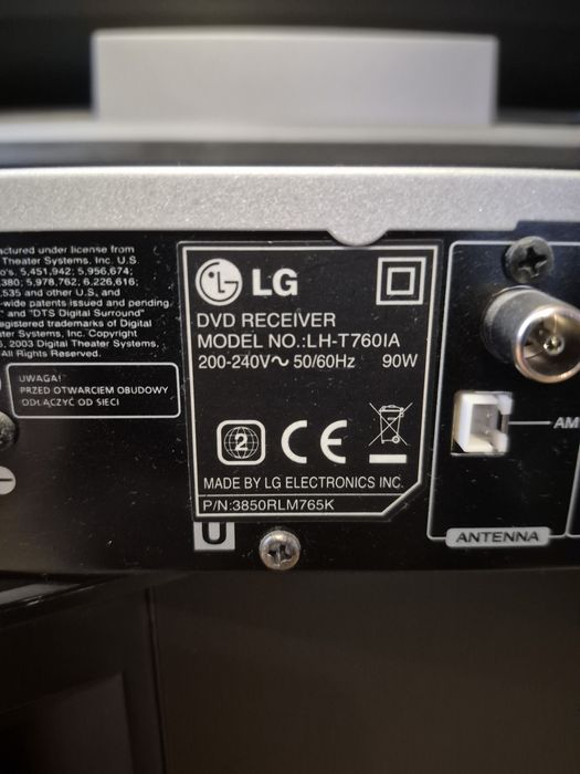 Kino Domowe LG, Model LH-T760IA