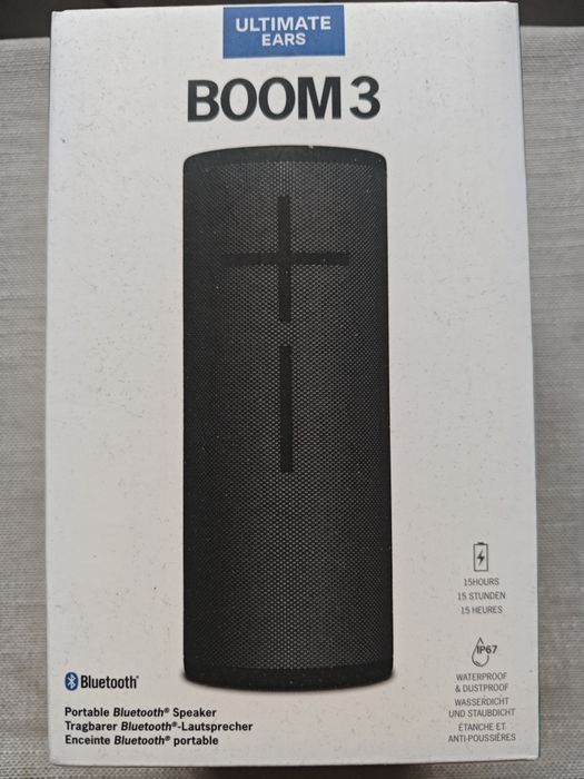 Портативна колонка Ultimate Ears Boom 3 Night Black (984-001360)