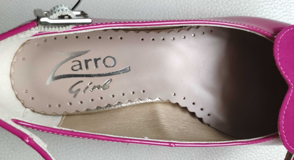 Черевички для дівчинки рожеві, нарядні