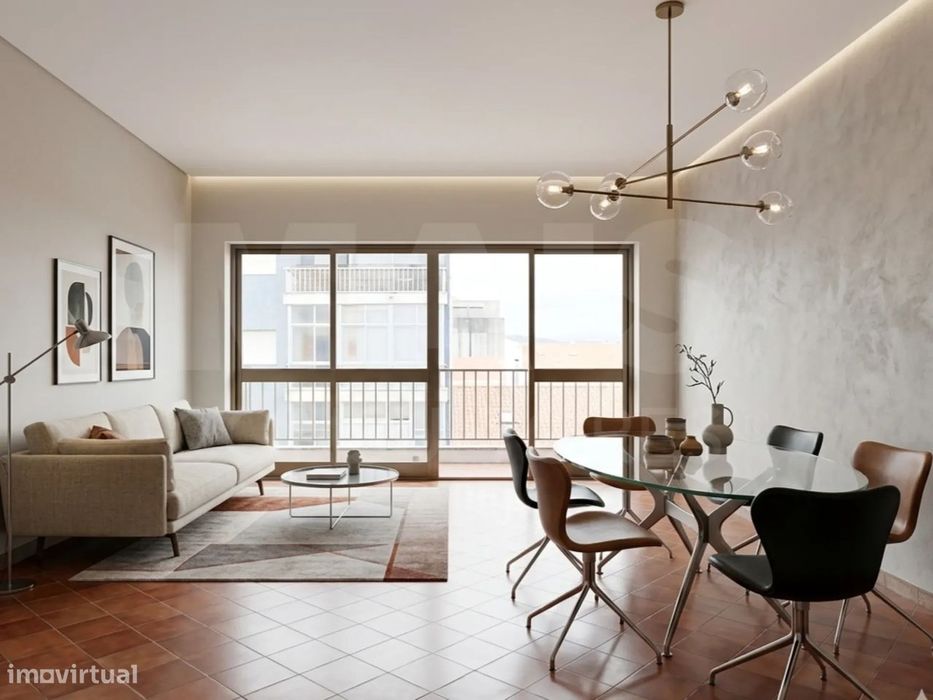 Apartamento T3 no centro das Caldas da Rainha com elevador