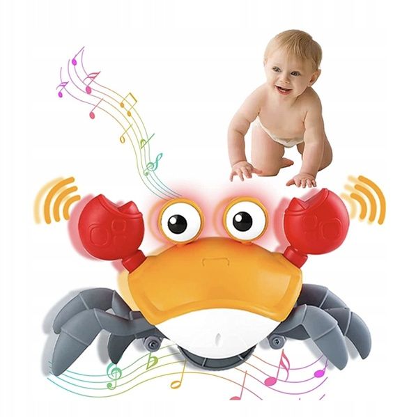 Іграшка краб інтерактивний музичний і ходить