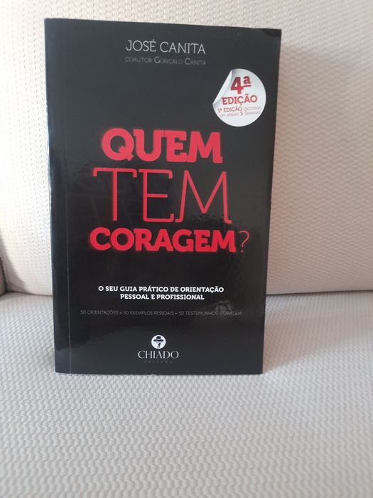 Livro "Quem tem coragem?"