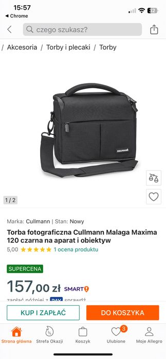 Nowa Torba fotograficzna Cullman