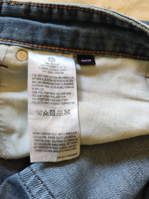 Calças de ganga homem da C&A