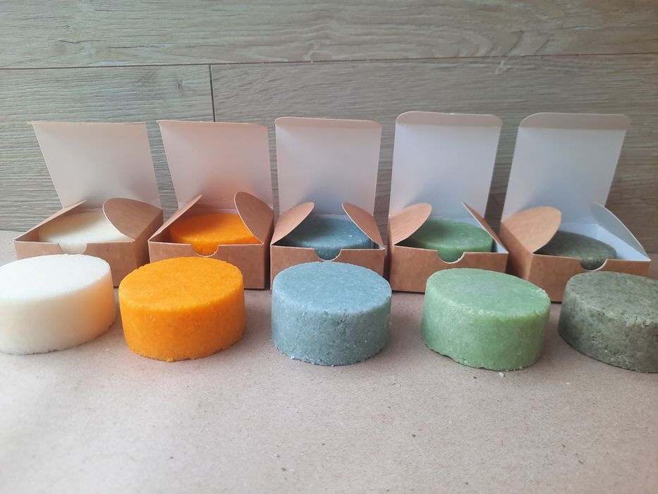 Твердий шампунь ручної роботи 90 грам