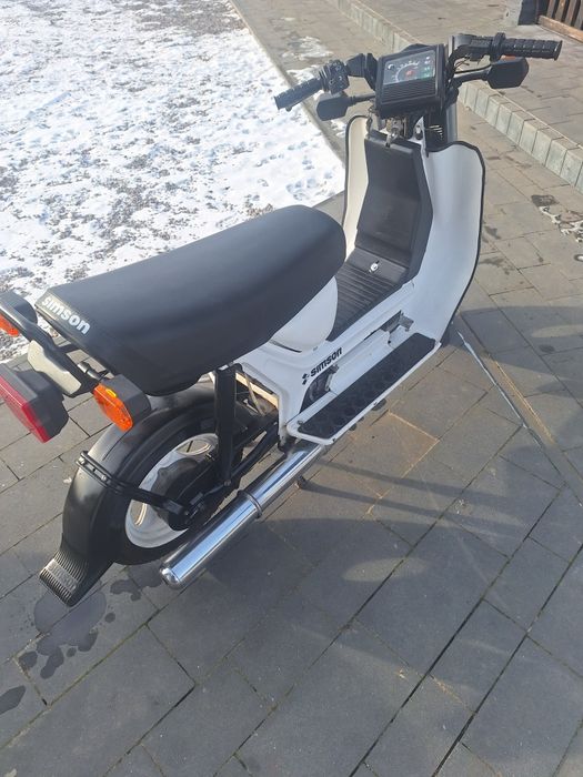 Simson SR 50 z 1990 r., Zarejestrowany