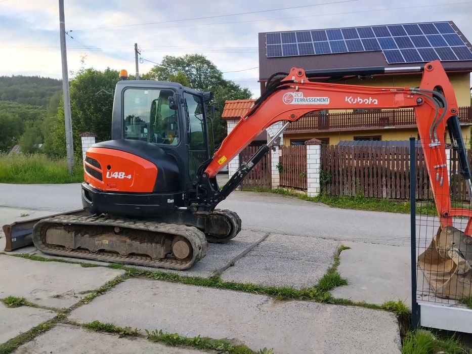 Kubota u-48  minikoparka kubota u-48 5 ton jcb bobcat takeuchi doosan