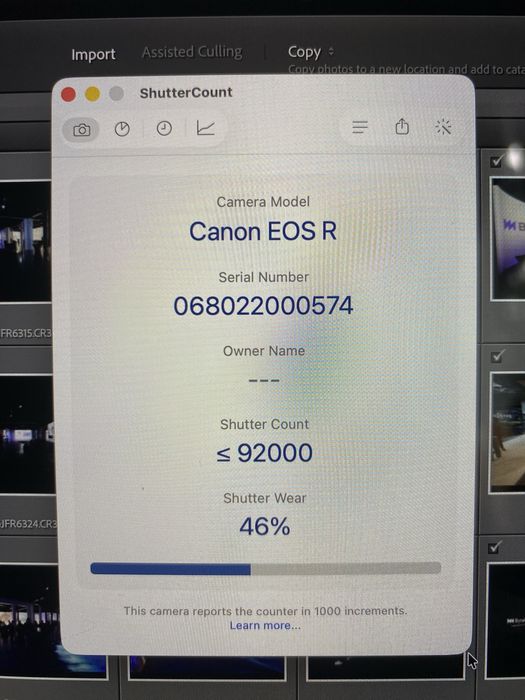 Canon R w super stanie, tylko 92000 zdjęć