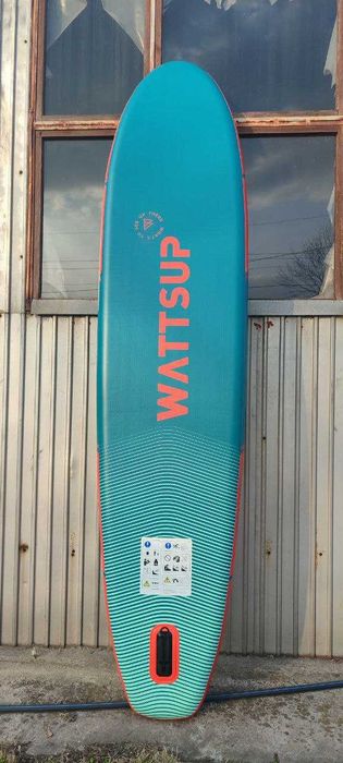SUP F11 WattSUP Франція борд board доска дошка каяк САП суп надувна SUP дошка 2 шари слоя САП доска надувна Stand Up Paddle board борд SAP надувная