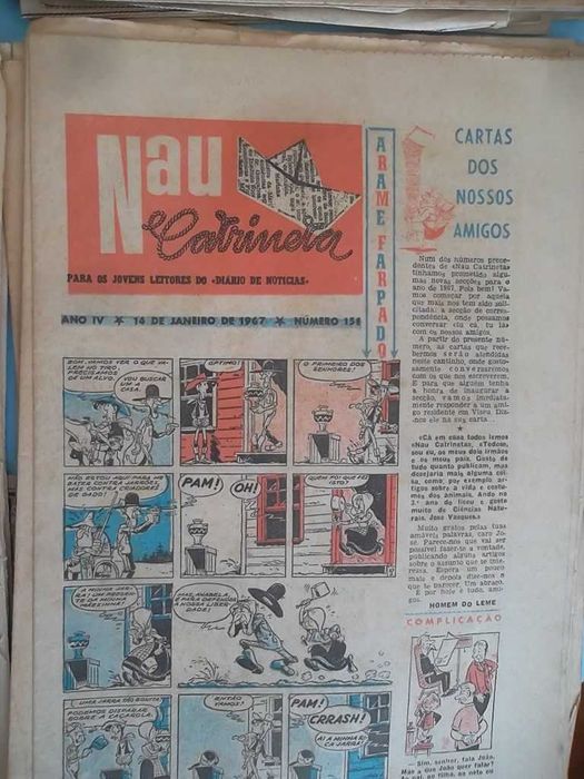 NAU CATRINETA - Suplemento BD do Diário de Notícias (1963) Grande lote