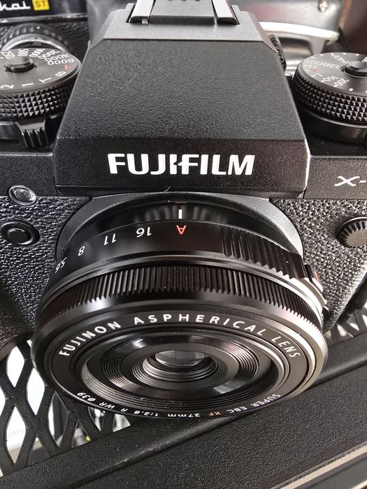 Troco Fujifilm XF 27mm F2.8 WR por XF 23mm F2.8 WR