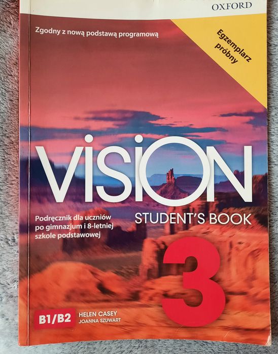 Vision 3 podręcznik OKAZJA język angielski B1/B2 Student's book Liceum