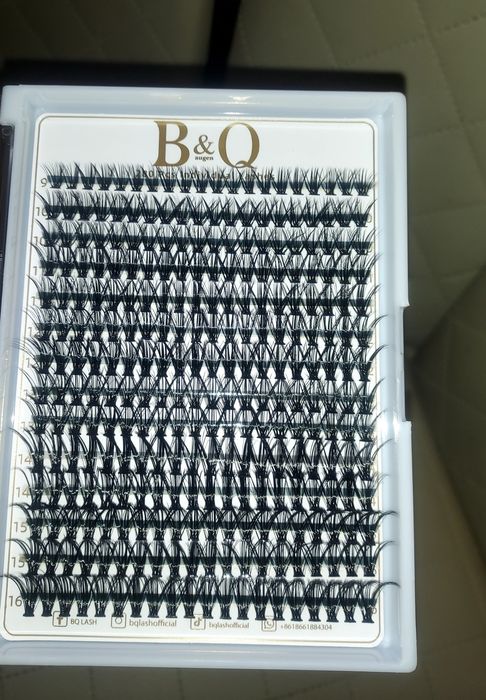 Zapas kępek  do robienia rzęs  #Kępki 4D #Eyelashes #rzęsy bondingowe