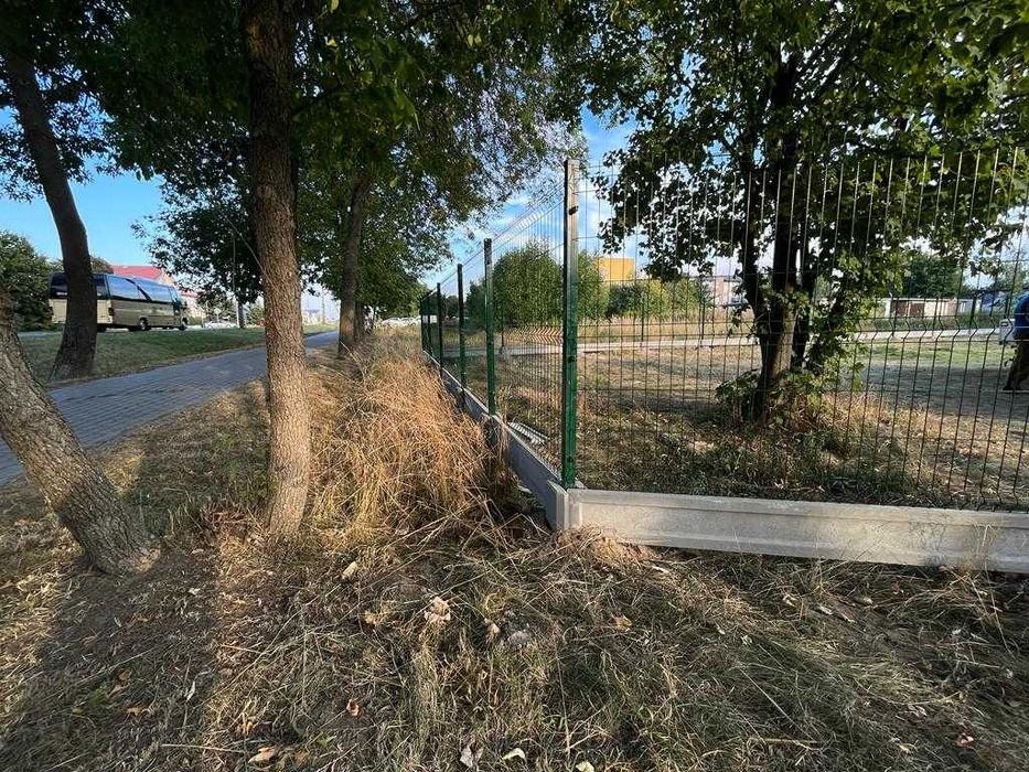 Promocja Ogrodzenie panelowe 153 cm fi 4 panel 3d + podmurówka 25 cm