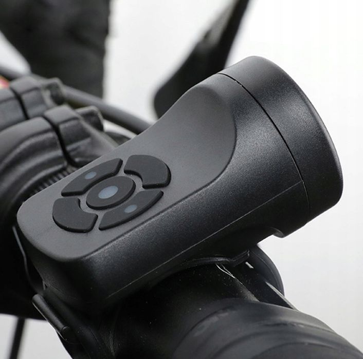 Dzwonek rowerowy elektroniczny 34mm z funkcją alarmu 140dB kod A60