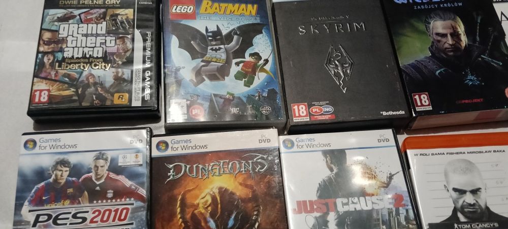 Gry na PC  16 sztuk