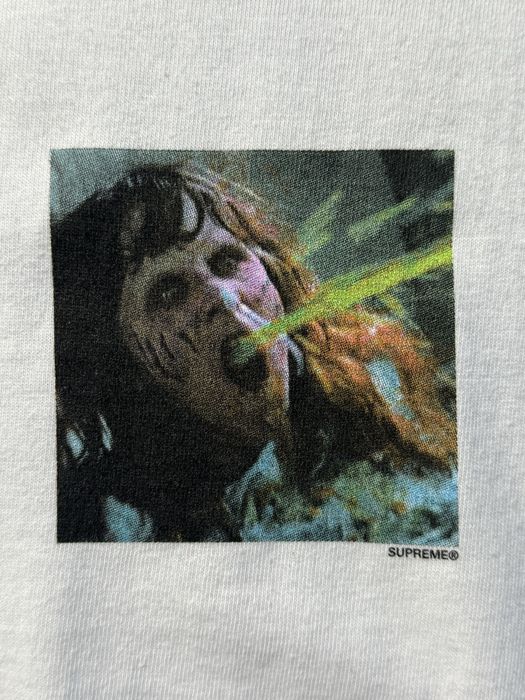 Supreme X The Exorcist Puke Tee White FW25 / Футболка Суприм Новая