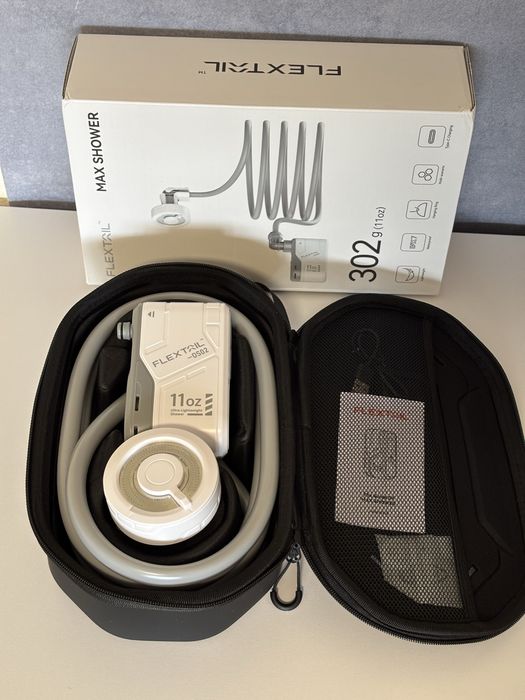 Flextail Max Shower акумуляторний портативний душ, туристичний душ