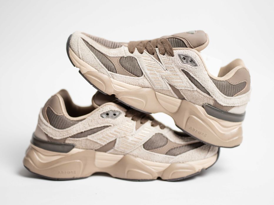 Мужские кроссовки New Balance 9060 (3 цвета) Топ якість весна замша