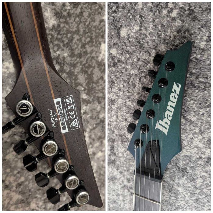 Электрогитара Ibanez Axion Label RG631ALF + Dimarzio