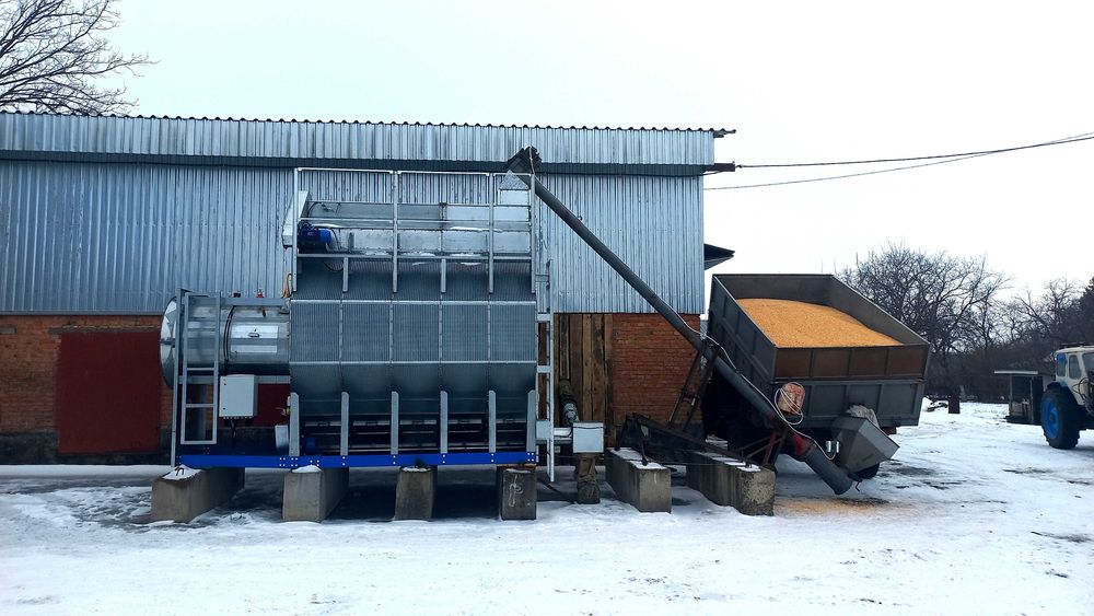 Зерносушарки Зерносушилки Сушки зерна Мобільні зерносушарки Нові і Б/В