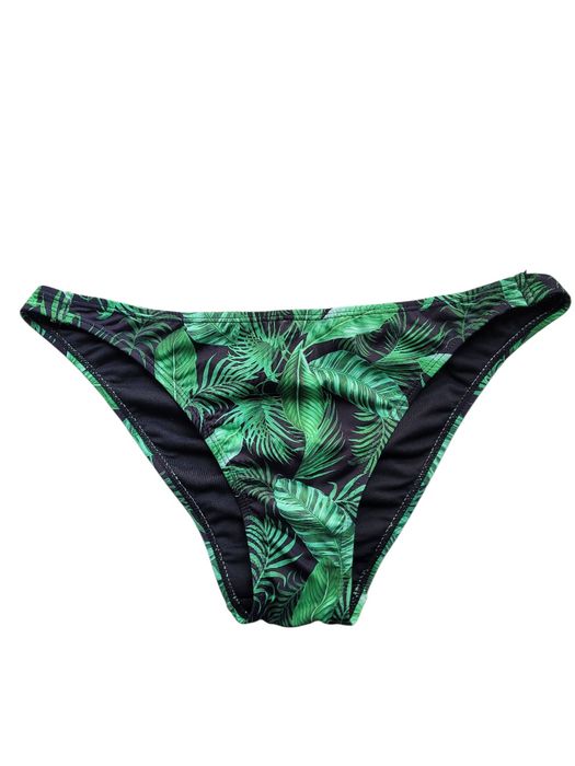 Nowe majtki bikini strój kostium kąpielowy 40,L wzór liście Primark